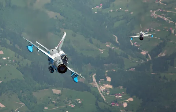 Fighter, Pair, The MiG-21, OKB Mikoyan and Gurevich, The BBC Romania, PTB