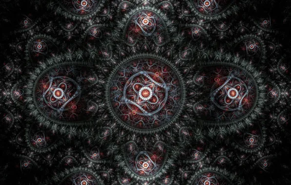 Abstraction, pattern, fractals, fractal, ornament, abstract background