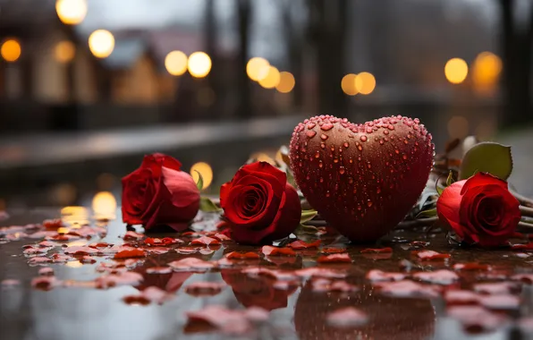 Love, romance, heart, red, love, happy, Valentine's day, heart