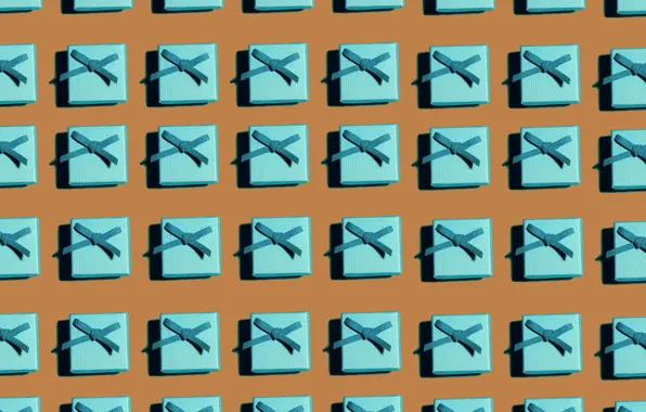 Background, texture, gifts, blue, present, boxes