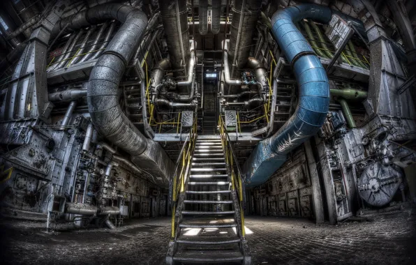 Background, plant, factory