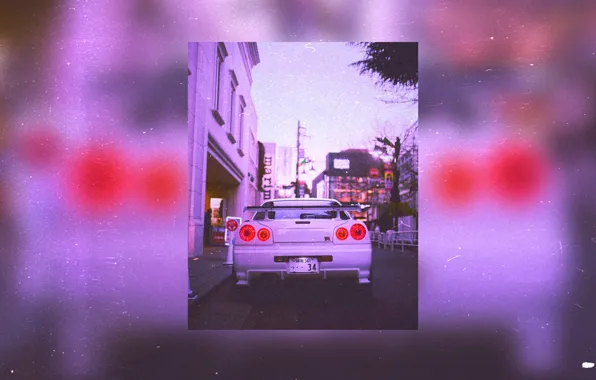 Auto, Nissan, Purple, Skyline Nissan Skyline