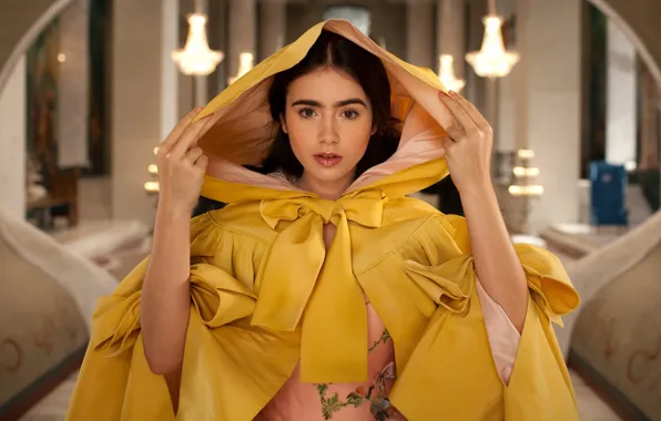 Picture Lily Collins, Lily Collins, Snow white: Revenge of gnomes