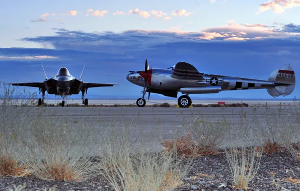 Fighter-bomber, Lightning II, P-38, Lockheed Martin, F-35A