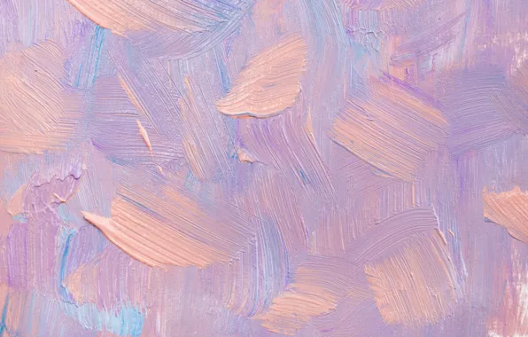 Paint, paint, texture, spot, palette, pink, strokes, lilac