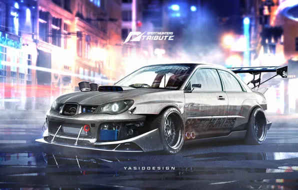 Auto, Figure, Subaru, Impreza, Machine, White, WRX, Subaru Impreza WRX