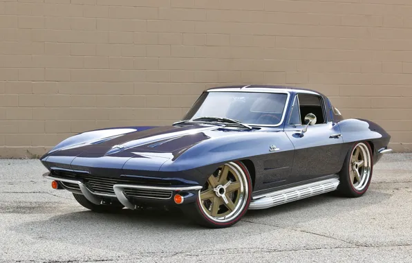 Corvette, Chevrolet, Center, 1964, Stingray, Wheels, RS6, Forgeline