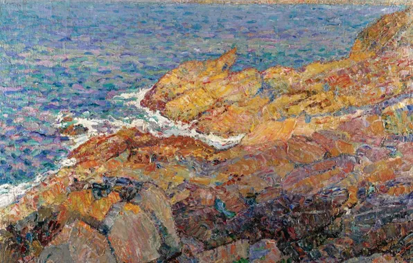 Picture 1920, Leon De Smet, Leon de Smet, Sea Cliff