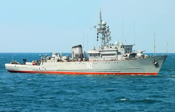 Sea, minesweeper, project 266m, cipher aquamarine, Turbinist