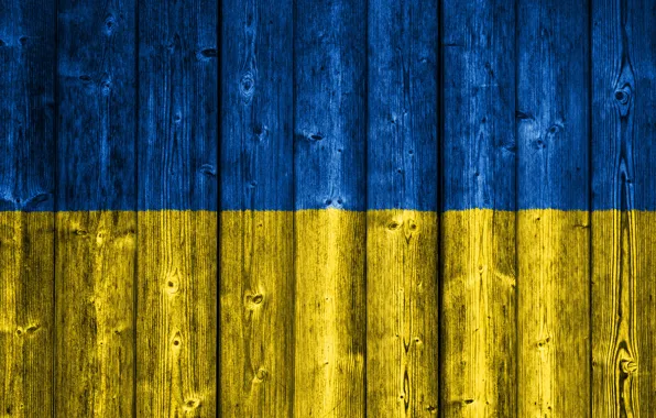 Picture Wood, Ukraine, Flag, Ukrainian, Wooden, Flag Of Ukraine, Ukrainian Flag