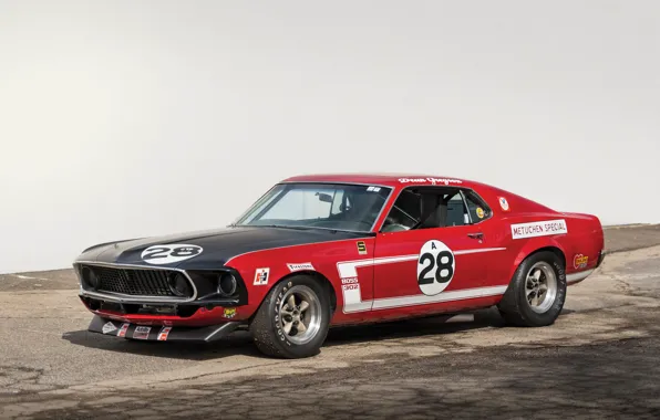 Picture Mustang, Ford, 1969, muscle car, Ford Mustang Boss 302, iconic