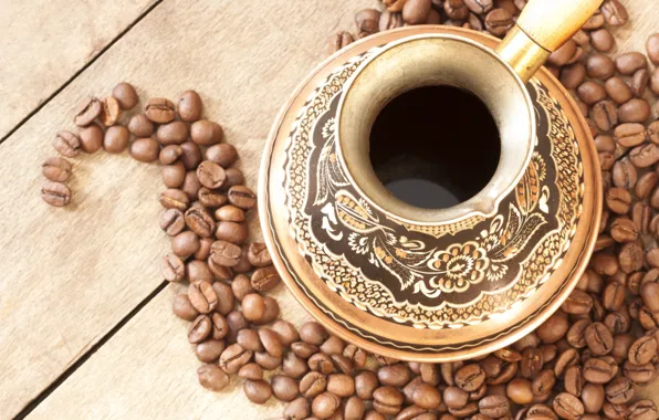 Pattern, coffee, grain, Turk
