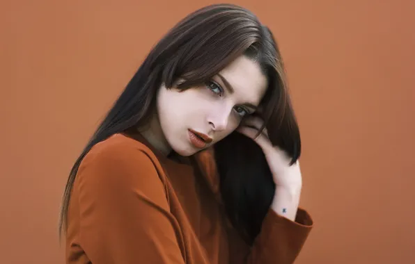 Picture girl, portrait, Nina