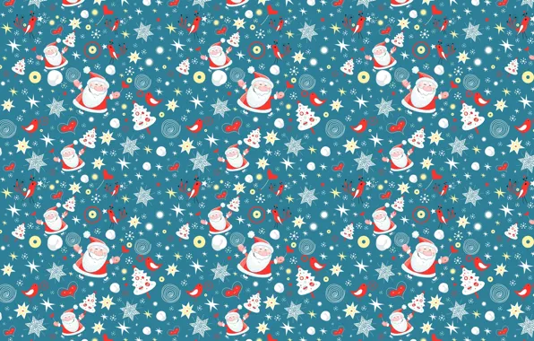 Picture background, holiday, texture, art, New year, Santa Claus, herringbone, snowflake