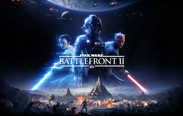 Picture Star Wars, Game, Electronic Arts, 2017, EA, Star Wars: Battlefront II, Thevideogamegallery.com