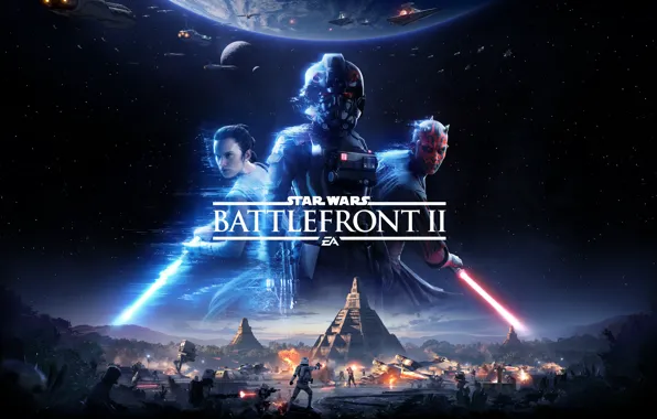Star Wars, game, Electronic Arts, 2017, EA, Star Wars: Battlefront II, Thevideogamegallery.com