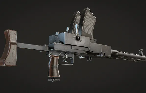 USSR, Fedorov-Shpagin Machine gun, 1922