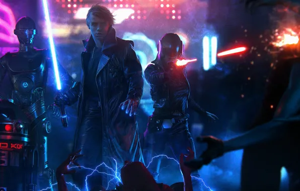 Star Wars, Star wars, fan art, Jeronimo Gomez