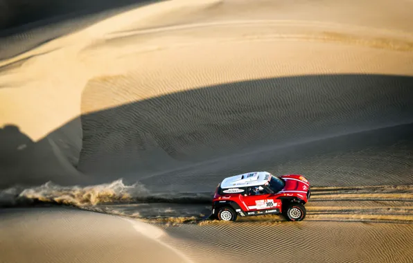 Sand, Mini, Sport, Desert, Speed, 302, Rally, Dakar