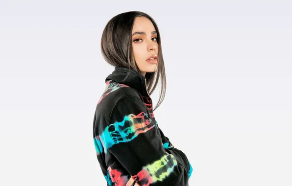 Look, pose, makeup, actress, singer, Sofia Carson, Sofia Carson