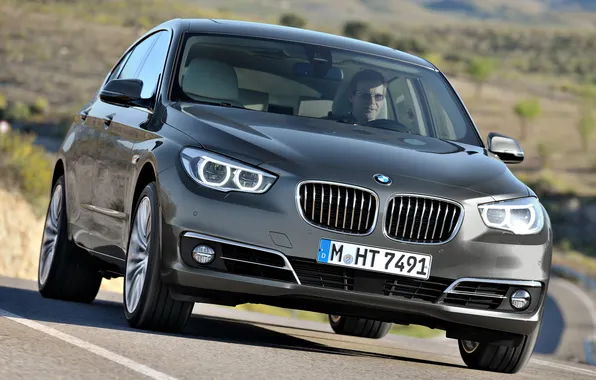 Picture road, BMW, car, the front, xDrive, Gran Turismo, 535i, Luxury Line