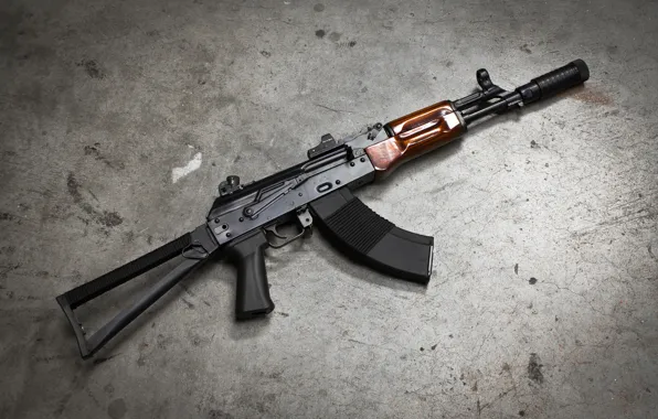 Background, machine, Kalashnikov, butt, The AKS-74, folding