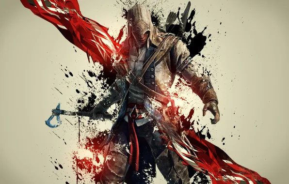 Picture USA, Connor, Connor, Tomahawk, AC3, Assassins creed 3