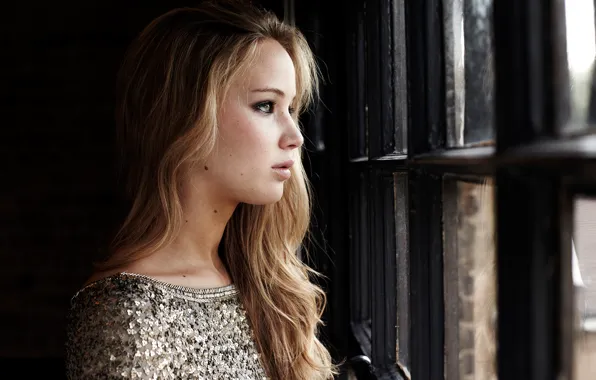Face, model, dress, actress, hairstyle, profile, is, photoshoot