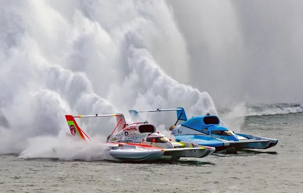Speed, boats, race