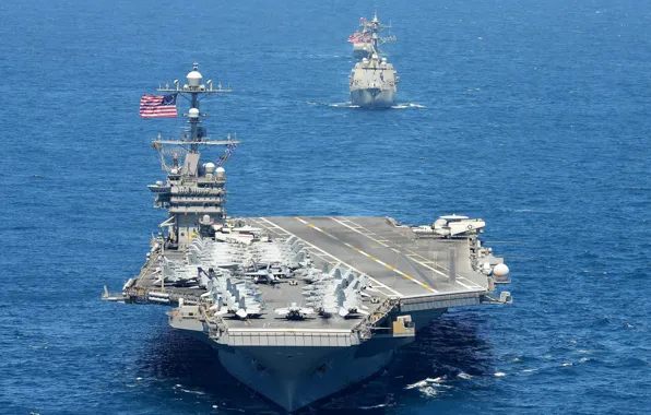 Picture USS George Washington, aircraft carrier, be ready