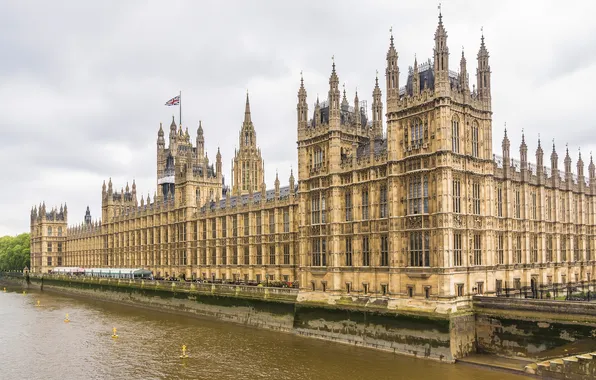 Castle, London, London, England, Westminster Abbey, the river Thames, Abbey