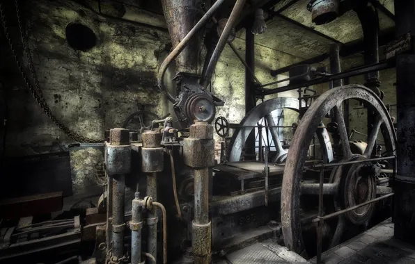 Background, plant, factory