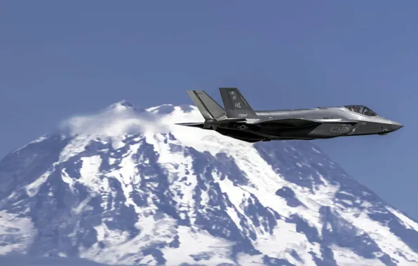 Mountain, UNITED STATES AIR FORCE, fighter-bomber, F-35A