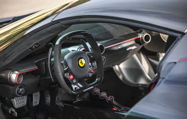 Ferrari, LaFerrari, steering wheel, Ferrari Jeep Has Open