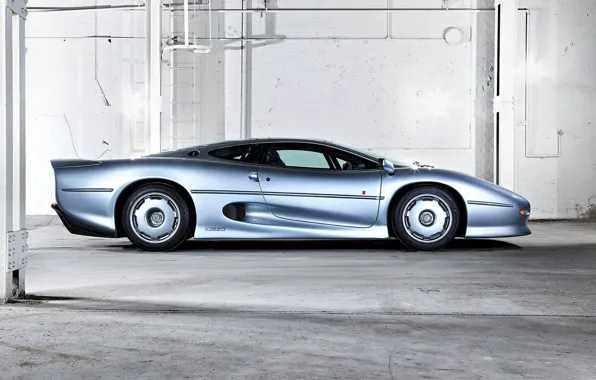 Machine, Jaguar, Cars, Supercar, Supercar, Side, Jaguar XJ220