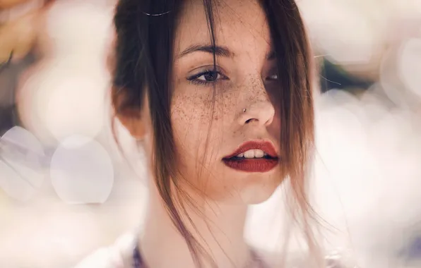 Look, girl, portrait