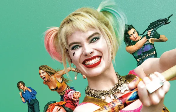 Picture girl, smile, Harley Quinn, Harley Quinn, Birds of Prey, Margot Robbie, Margot Robbie, birds of …