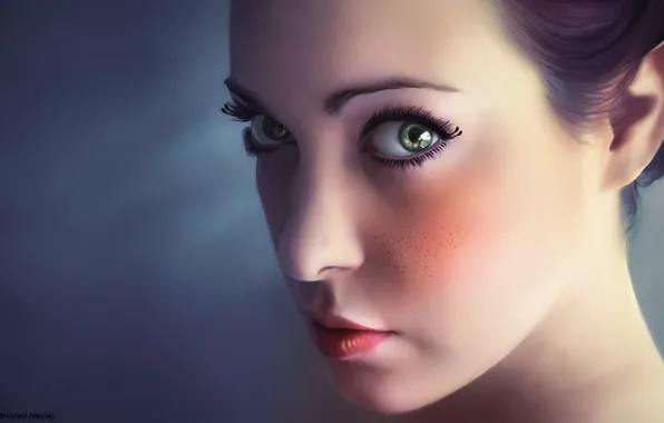 Girl, Portrait, Fairy, Fantasy, Elf