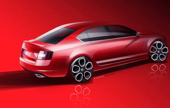 2014, Octavia, SKODA