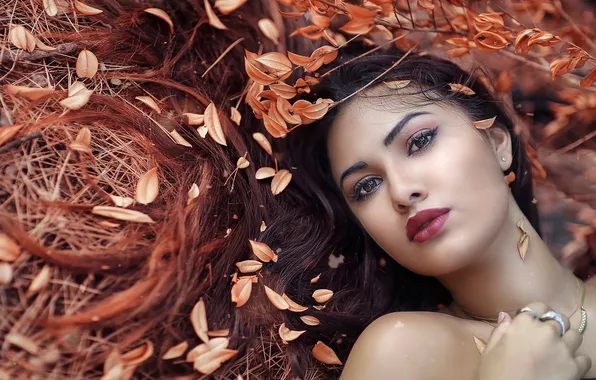 Makeup, the colors of autumn, Alessandro Di Cicco, The colors of Autumn