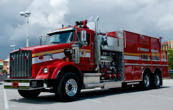 Kenworth, Kenworth, Fire truck, Special vehicle