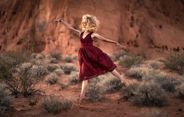 Nature, dance, ballerina