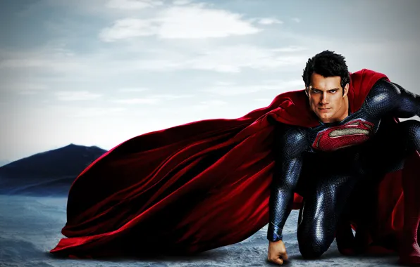 Picture Superman, Man of steel, Henry Cavill