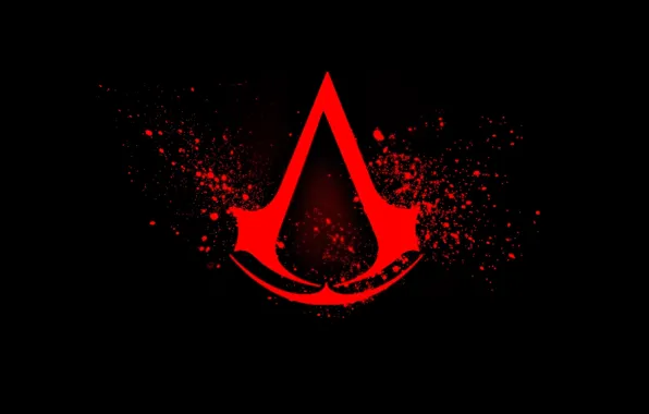 Picture blood, logo, assassins creed, Revelations