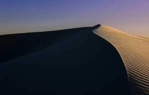 Sand, nature, desert, shadow, dunes