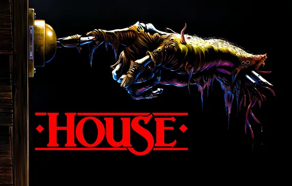 Hand, House, House, horror, call, horror