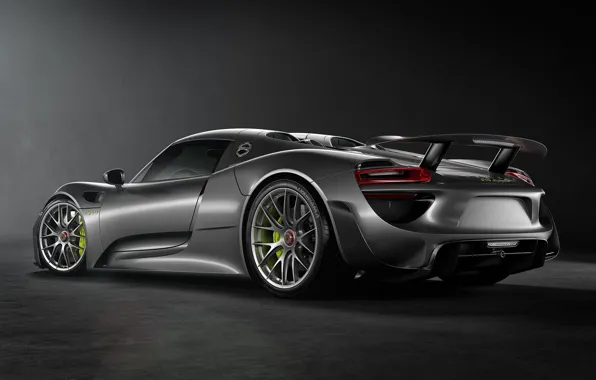 Auto, Machine, Grey, Car, Render, Spyder, 918, Rendering