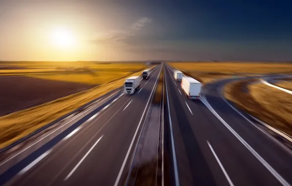 Picture road, machine, background