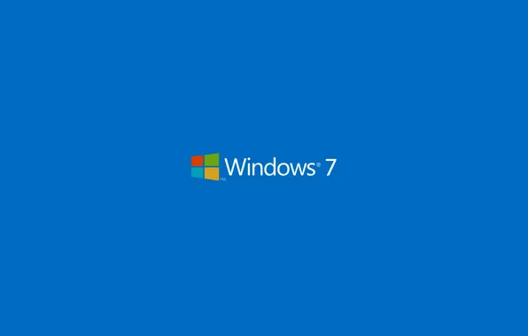 Picture windows 7, windows, microsoft, blue