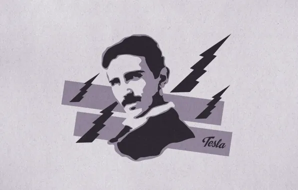 Picture man, scientist, Nicola Tesla